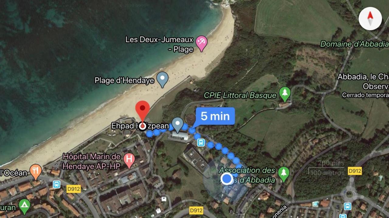 Ferienwohnung Kukulumera Beach-Plage-Playa Hendaye Exterior foto
